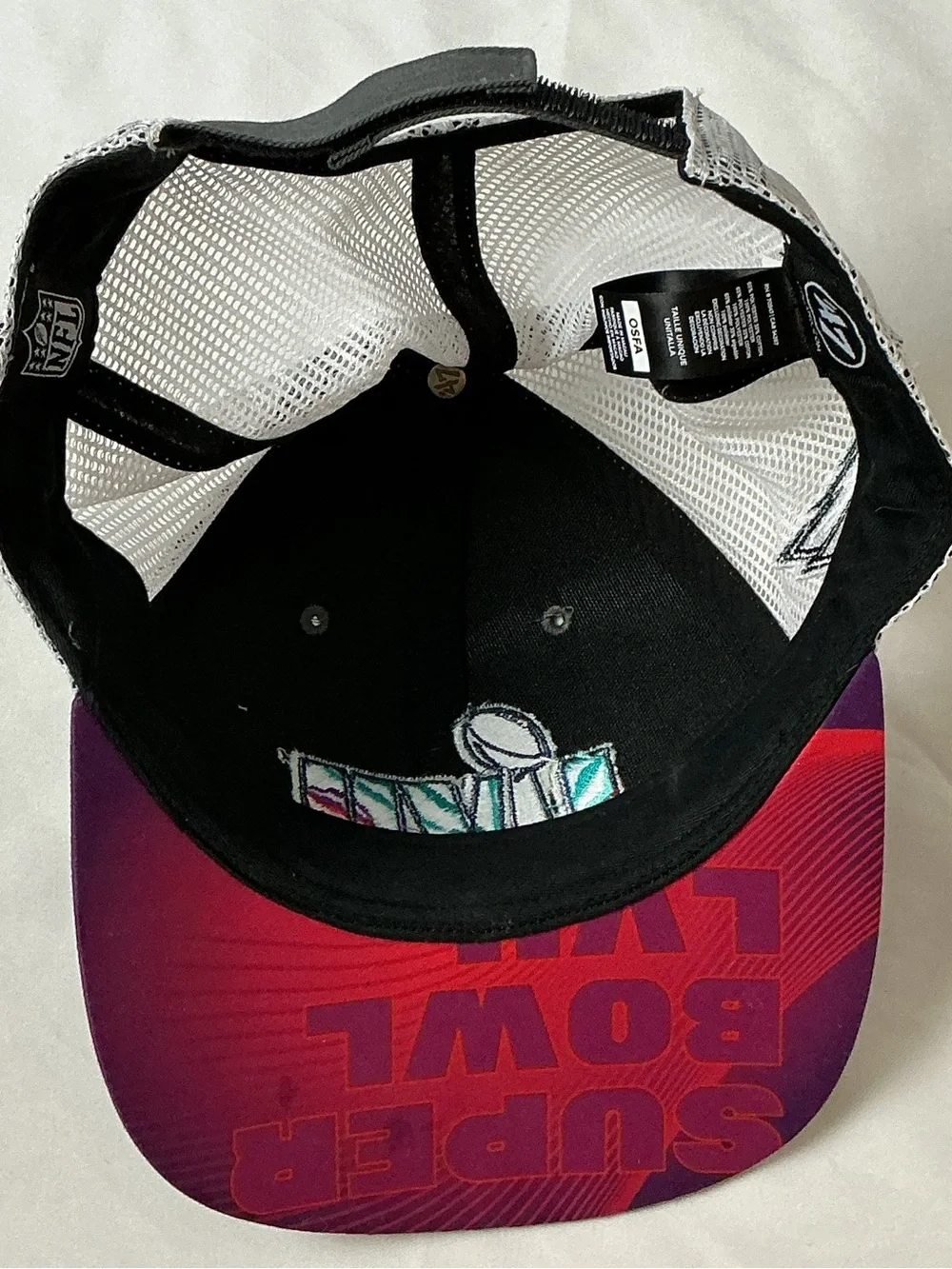 ‘47 Brand Philadelphia Eagles Super Bowl LVII Trucker Hat  Description: